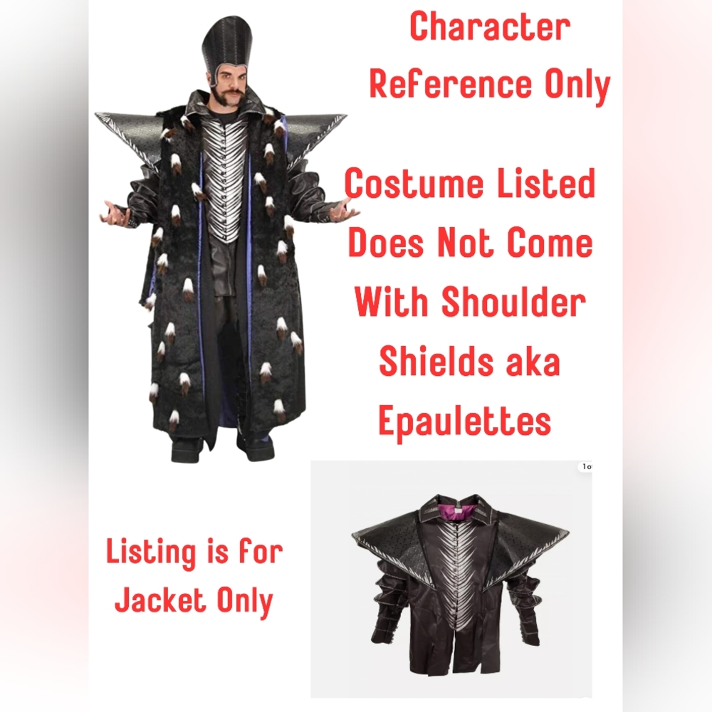 Movie Replica Jacket . Alice Through The Looking Glass Movie. Time Character - Picture 2 of 13